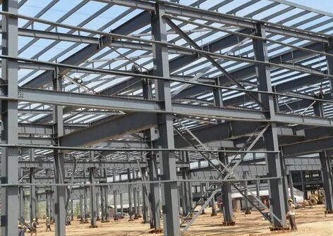 Industriedesign Leichtstahlkonstruktion Lagerhaus