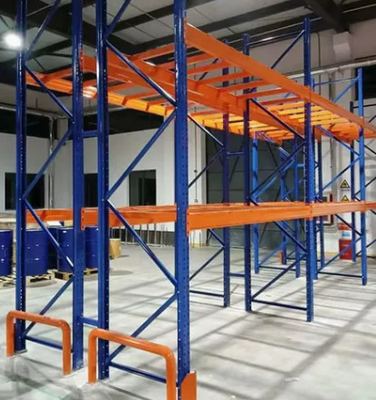 comprar Sistema de estantes de aço para paletes pesados para armazenagem em armazém online manufacture