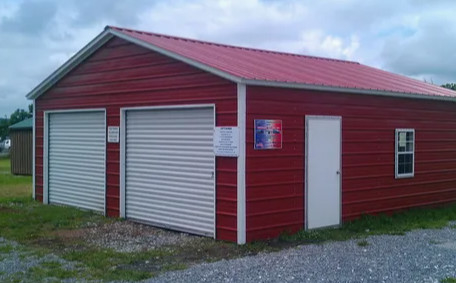 Buy 54 M2 Prefab Lightweight Steel Frame Garage Carport Storage Shed online manufacture