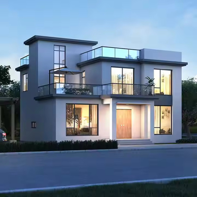 Buy Steel Structure Prefabricated  Modular House Of Villa/Warehouse/Workshop/Large Supermarket/Offices Building online manufacture