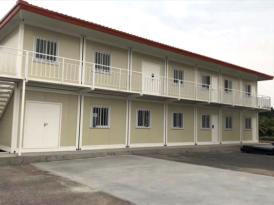 Buy Light Steel Structures Dormitory Container House Fire Resistant Prefabricated online manufacture