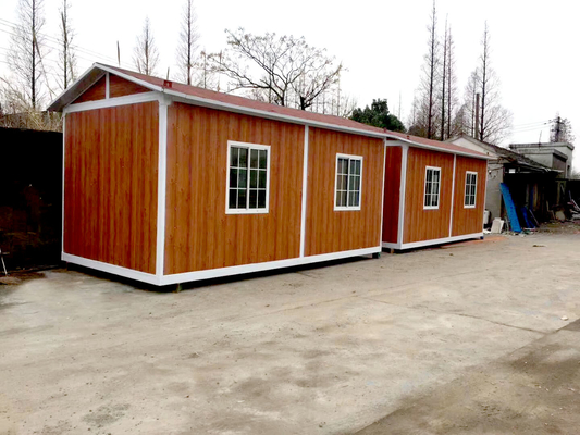 comprar Contenedores de campamento de refugiados a medida Casas de contenedores modulares móviles aisladas térmicamente online manufacture