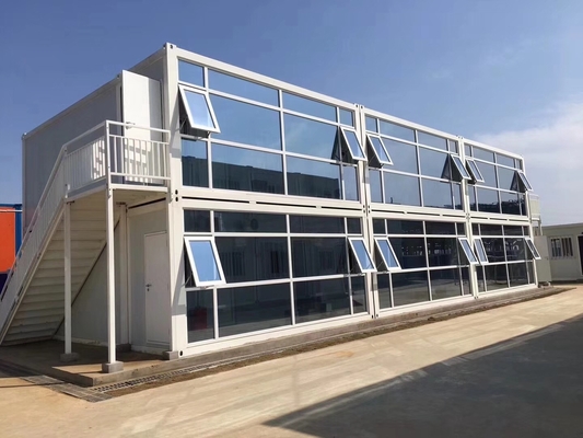 Buy Modern High Quality Unique Designed Steel Structure Frame Container Building online manufacture