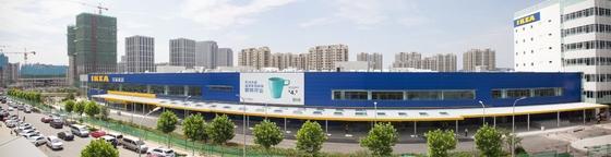 comprar Loja de supermercado com estrutura de aço pré-fabricada segura e estável online manufacture