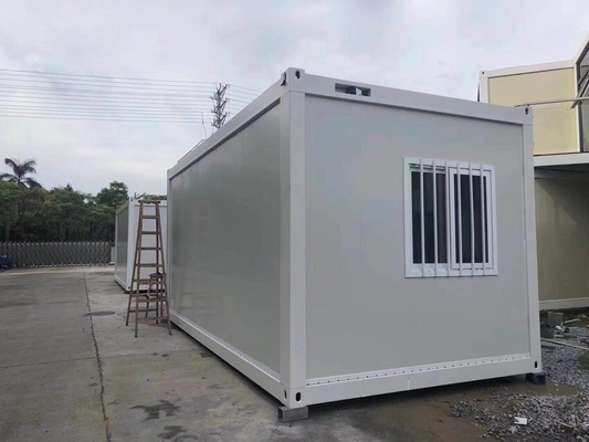 Buy Detachable Office Prefab Construction Site Container Steel Structure Villas online manufacture