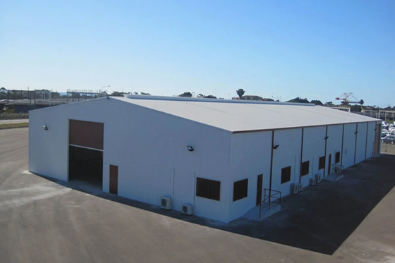 Buy Prefabricated Construction Galvanized Steel Structure Warehouse/Workshop/Large Factory/Exhibition Hall/Supermarket online manufacture