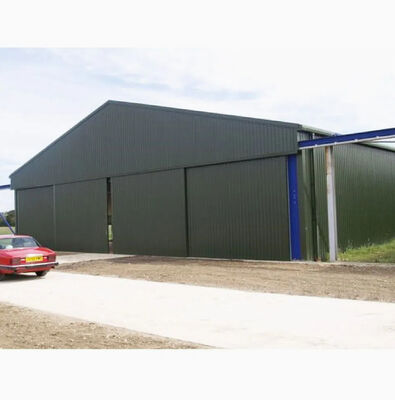 kopen Industriële kosteneffectieve geprefabriceerde metalen lichte opslagloods stalen constructie gebouwframe online vervaardiging