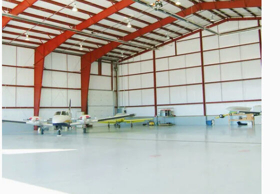 comprar Seguridad y estabilidad estructura de acero hangar de aeronaves Fabricación en línea