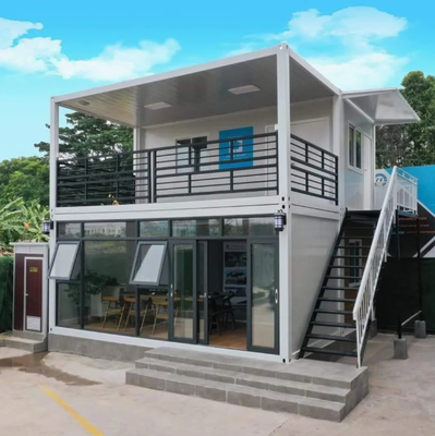 Buy Easy Erection Prefab Steel Container Home House with Bedroom,Washroom and Bathroom online manufacture
