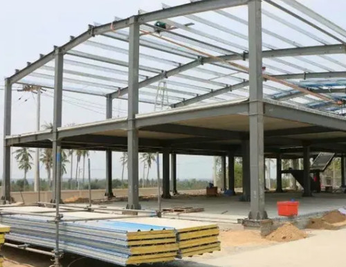 comprar Edifício de aço estrutural de construção rápida para oficina de reparação de automóveis online manufacture