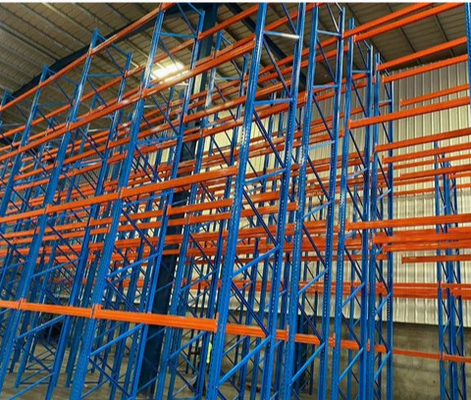 comprar Sistema de estanteria de paletes metálicos para armazém industrial de alta resistência online manufacture