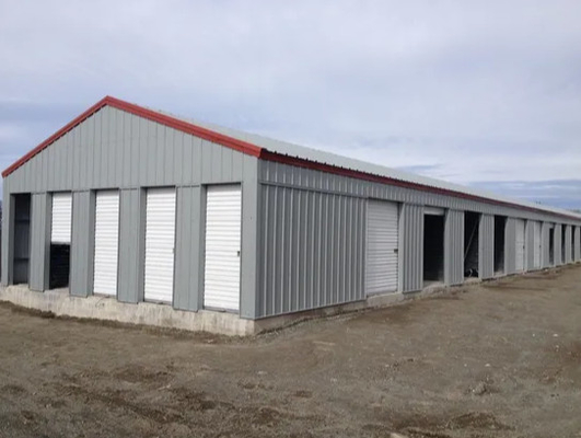 Buy Bolt Connection Gable Designed Steel Roofing Prefabricated Steel Structural Warehouse online manufacture