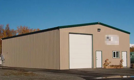 acheter Garage entrepôt temporaire en structure légère en acier préfabriquée, adaptation multi-scénarios online manufacture