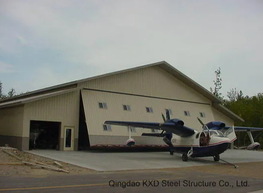 Buy Portable Structural Steel Hanger Warehouse Loading Metal H Structural Airplane Hangar online manufacture