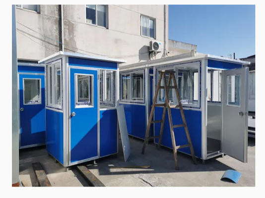 Buy Heat Insulation Waterproof Prefabricated Security Booth online manufacture