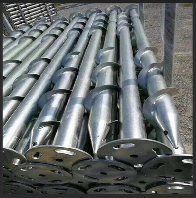 kaufen Hochwertige Schraubpfähle, die mit verzinktem Boden für Bauprojekte imprägniert sind online manufacture