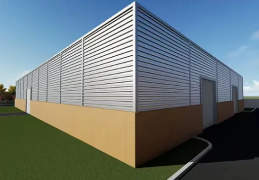 Buy Steel PEB Steel Warehouse Q235 Q345 With Fast Assembly Design Build Solution online manufacture