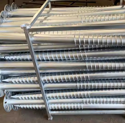 kupować Q235B Galwanizowany śrubokrętowy śrubokrętowy stos spiralny do produktów drogowych z systemu energii słonecznej online manufacture
