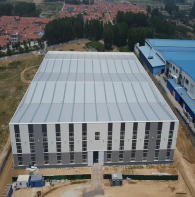 ซื้อ Q235B Q355B พื้นที่ใช้งาน อาคารเหล็กหลายช่วง พื้นที่ขยายโรงงาน online manufacture