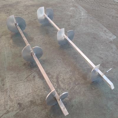 Buy Standard Galvanized Pipe Steel Anchor Welded Helical Screw Piles online manufacture