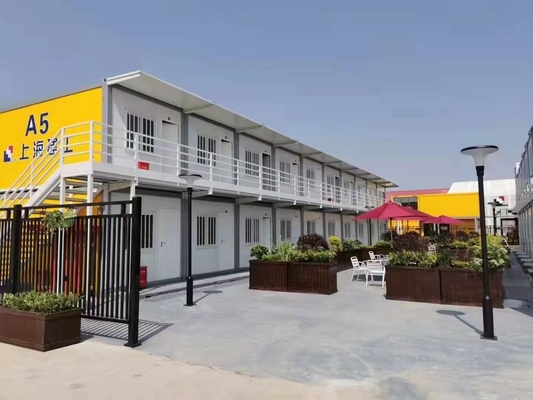 Buy 40ft 20ft Light Steel Prefab Modern Villa Style Expandable Container Homes With Bedrooms online manufacture