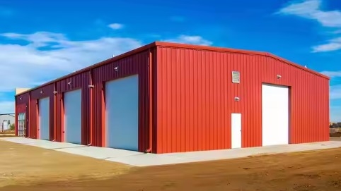 comprar Edifícios Agrícolas de Aço de Tamanho Personalizado Complexo de Armazenamento de Grãos online manufacture