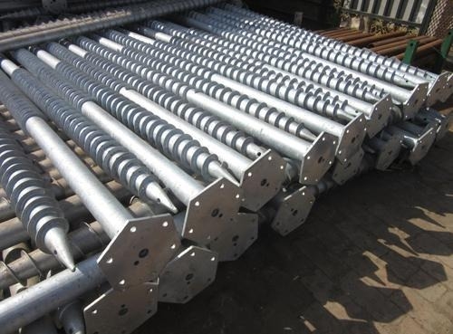 kaufen Leichtgewicht, warmgewalzt, galvanisiert, Stahlschraubenanker, Solarenergiesystem aus Stahl online manufacture
