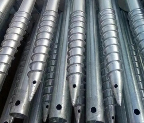 comprar Pile de parafuso galvanizado em solo a quente para sistema de montagem solar em solo online manufacture