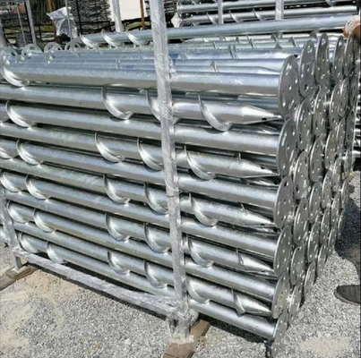 Buy Ground Screw Ground Anchor Pile For Construction Foundation online manufacture