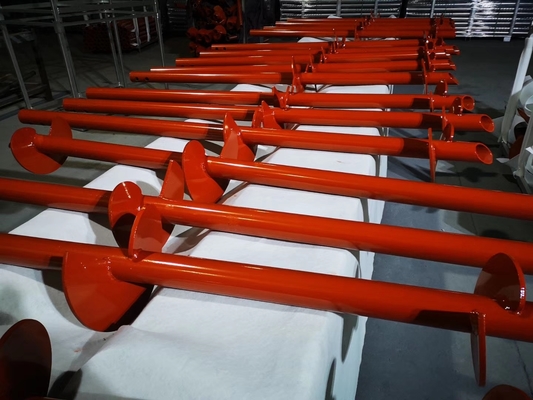 ซื้อ เสาเข็มดินเกลียวแบบติดตั้งรวดเร็วเคลือบสังกะสีความแข็งแรงสูง online manufacture