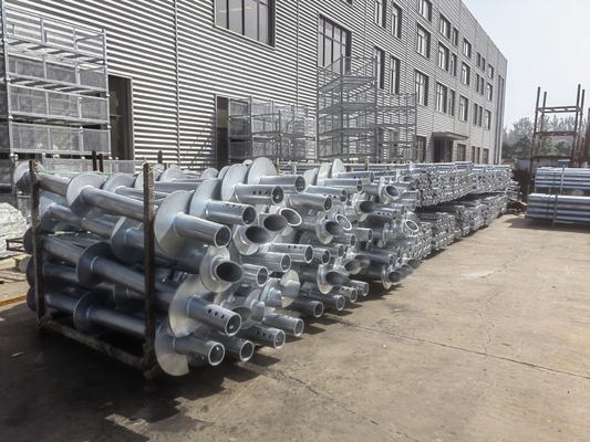 kaufen Überlegene Korrosionsbeständige Helical Screw Pile Hersteller Verzinkte Helical Pile online manufacture