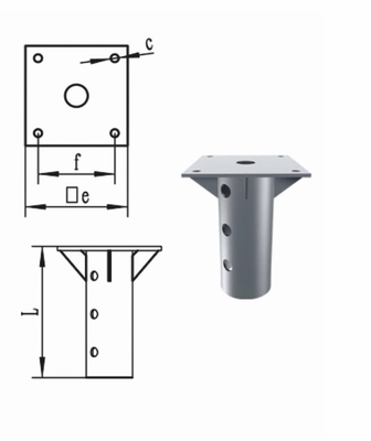 Buy Hot Dip Galvanized Screw Helical Pile Cap Q235 Q355 Construction Material online manufacture
