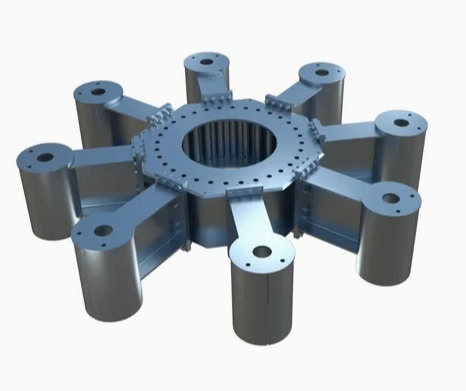 Buy Transmission Tower Foundation Steel Utility Grillages Base Connection online manufacture