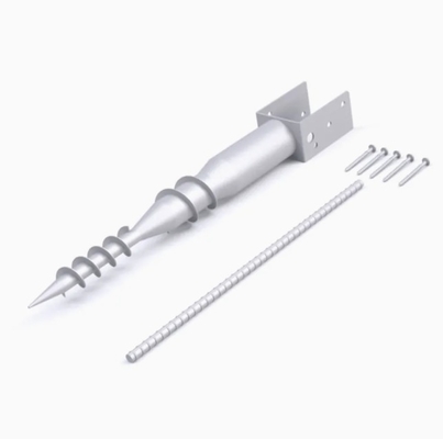 comprar Galvanizado Helical Ground parafuso pilha poste de âncora em fundação sistema de energia solar online manufacture