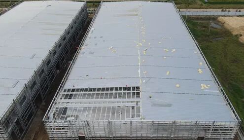 comprare Struttura in acciaio resistente per capannoni industriali, officine commerciali fabbricazione online