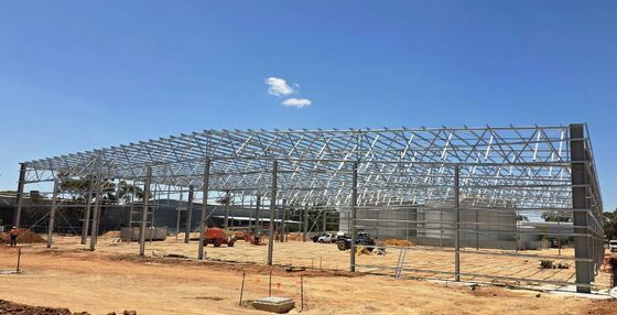 acheter Entrepôt préfabriqué à structure métallique, bâtiment commercial personnalisable et polyvalent fabrication en ligne