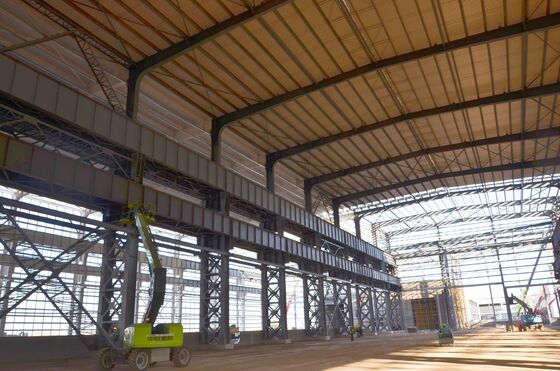 acheter Structure en acier préfabriquée de style industriel Hangars d'avions avec options personnalisables pour un stockage sécurisé fabrication en ligne