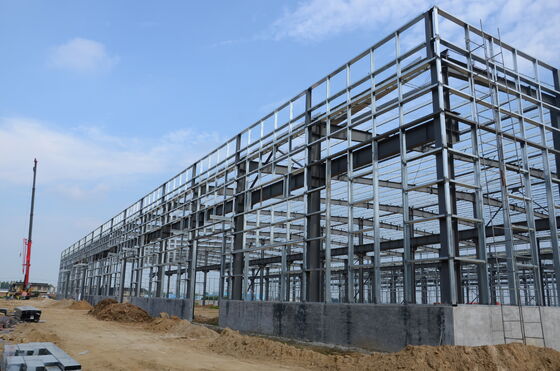 comprar Estrutura de aço pré-fabricada pesada e econômica para armazém, com baixo preço, construção pré-fabricada para armazenamento Fabricação em linha