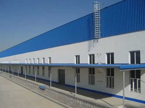 Buy Steel Structure Light Prefab Warehouse Construction Metal Frame Building online manufacture