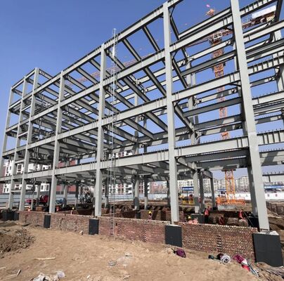 購入 プレハブ鋼構造倉庫 高品質H形鋼材 鋼構造建築 オンライン製造