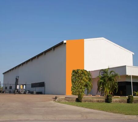 Buy Corrosion Resistant Prefabricated Steel Structure Warehouse with Energy Efficient Modular Installation online manufacture