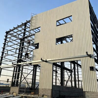 comprar Construção de estruturas pré-fabricadas de aço com materiais recicláveis Fabricação em linha