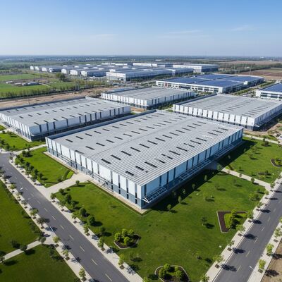comprar Edifício de Estrutura de Aço Pré-fabricado com Design Personalizado, Construção Rápida e Grau de Resistência a Terremotos 8 Fabricação em linha