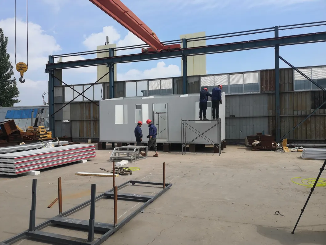 Large Prefabricated Steel Structure Warehouse Construction Building Light Steel Structure House 3