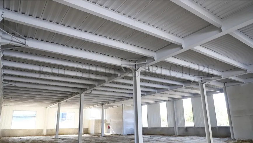 Hot DIP Galvanizing Light Metal Frame Prefab Farm Animal Poultry Shed 9