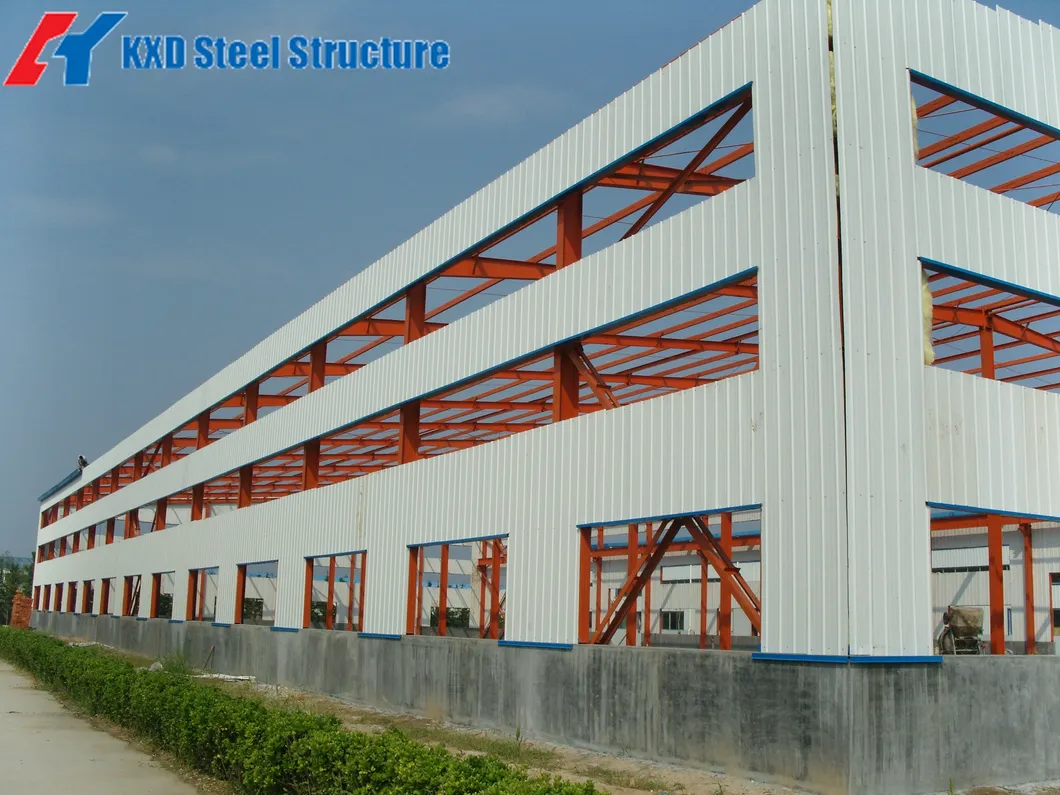 Prefabricated Galvanized Light Construction Steel Structure With Fast Construction 6