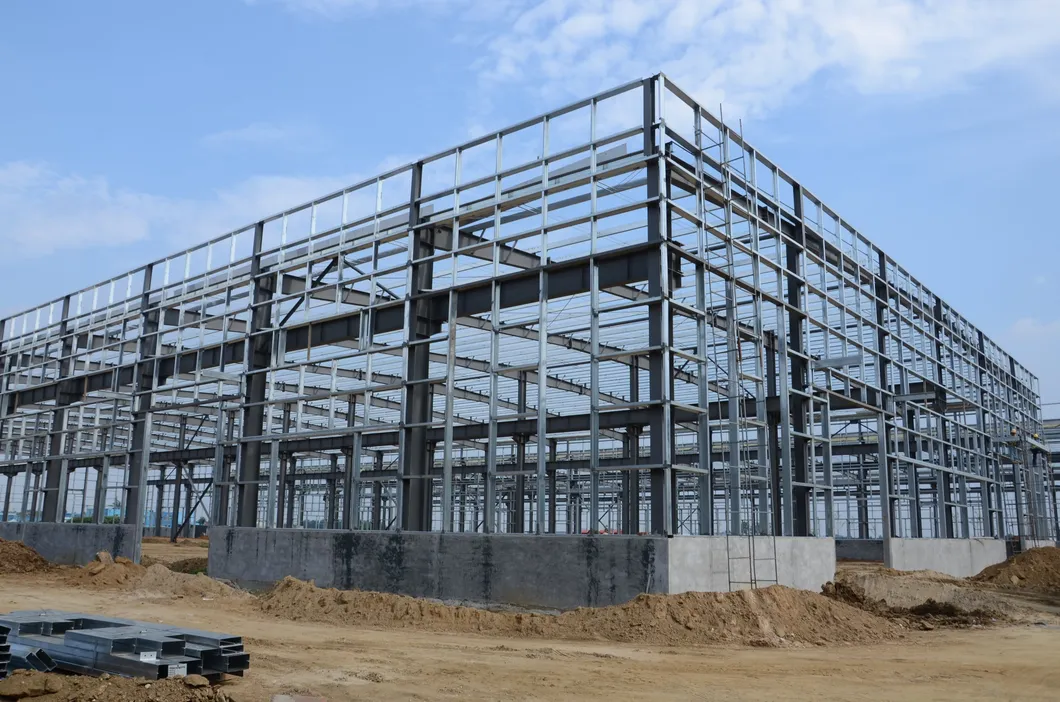 Hot Sale High Quality Steel Portable Frame Building Metal Industrial High Strength Workshop 2