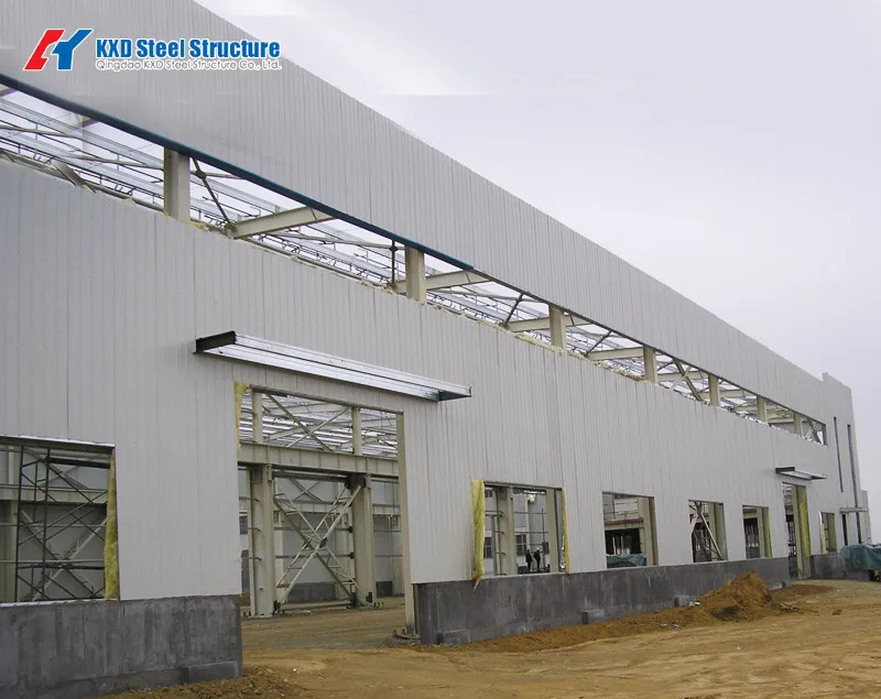 Hot Sale High Quality Steel Portable Frame Building Metal Industrial High Strength Workshop 5