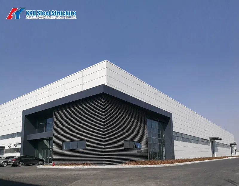 Hot Sale High Quality Steel Portable Frame Building Metal Industrial High Strength Workshop 4