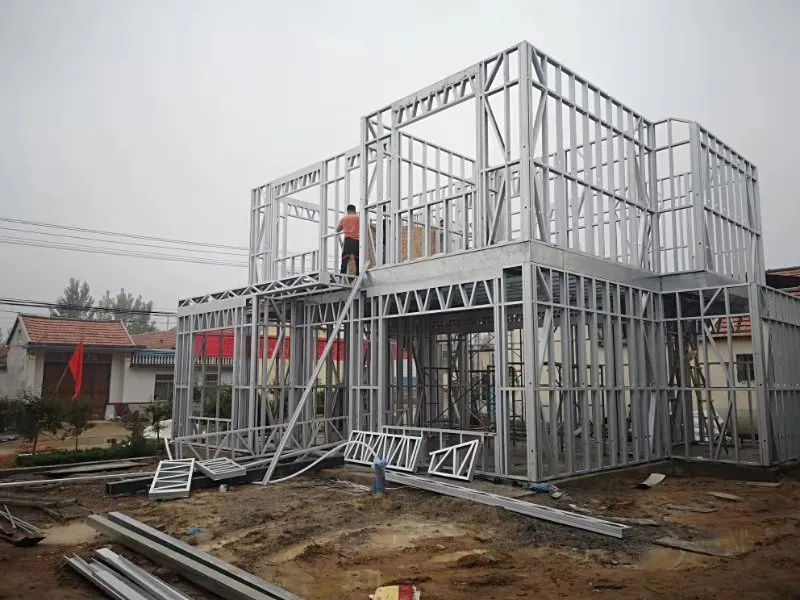 54 M2 Prefab Lightweight Steel Frame Garage Carport Storage Shed 7